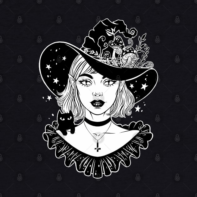 Fly agaric witch by OccultOmaStore